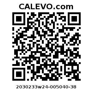 Calevo.com Preisschild 2030233w24-005040-38