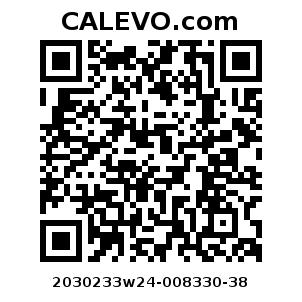 Calevo.com Preisschild 2030233w24-008330-38