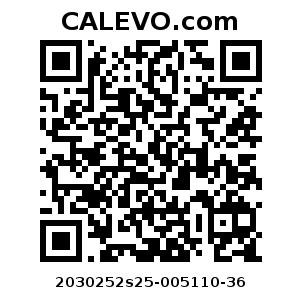 Calevo.com Preisschild 2030252s25-005110-36