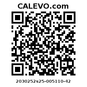 Calevo.com Preisschild 2030252s25-005110-42