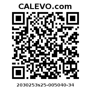 Calevo.com Preisschild 2030253s25-005040-34