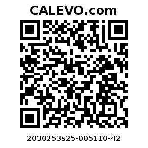 Calevo.com Preisschild 2030253s25-005110-42