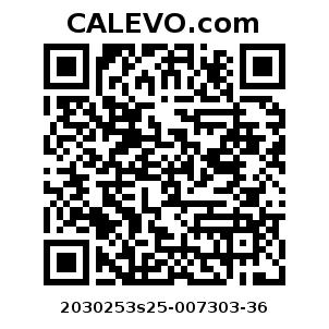 Calevo.com Preisschild 2030253s25-007303-36