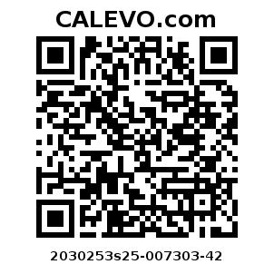 Calevo.com Preisschild 2030253s25-007303-42