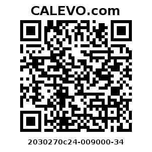 Calevo.com Preisschild 2030270c24-009000-34