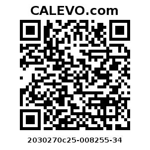 Calevo.com Preisschild 2030270c25-008255-34