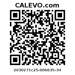 Calevo.com Preisschild 2030271c25-006635-34