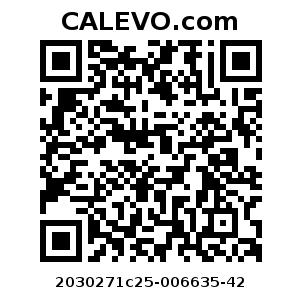 Calevo.com Preisschild 2030271c25-006635-42