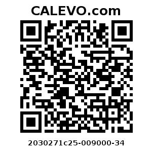 Calevo.com Preisschild 2030271c25-009000-34