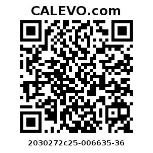 Calevo.com Preisschild 2030272c25-006635-36