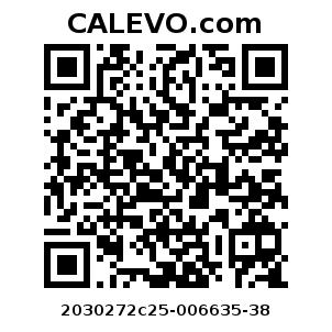 Calevo.com Preisschild 2030272c25-006635-38