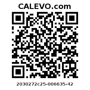 Calevo.com Preisschild 2030272c25-006635-42