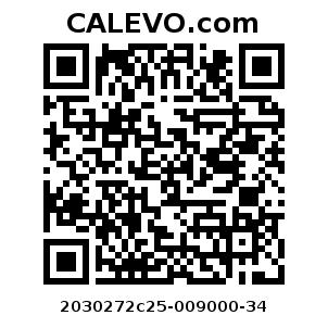 Calevo.com Preisschild 2030272c25-009000-34