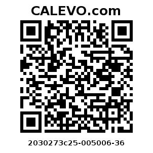 Calevo.com Preisschild 2030273c25-005006-36