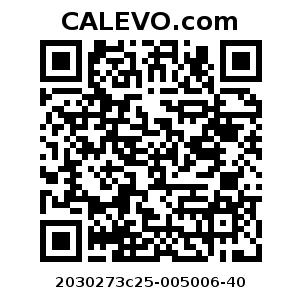 Calevo.com Preisschild 2030273c25-005006-40