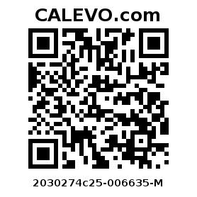 Calevo.com Preisschild 2030274c25-006635-M