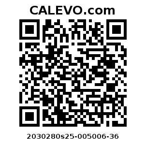 Calevo.com Preisschild 2030280s25-005006-36