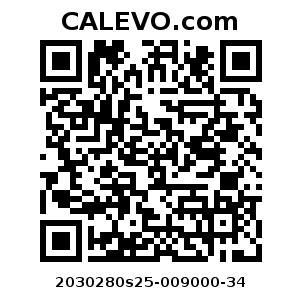 Calevo.com Preisschild 2030280s25-009000-34