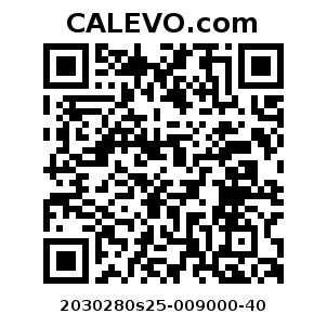 Calevo.com Preisschild 2030280s25-009000-40