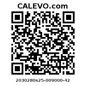 Calevo.com Preisschild 2030280s25-009000-42