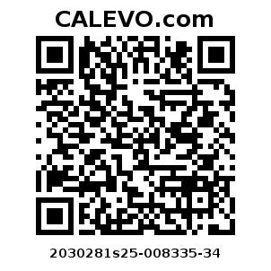 Calevo.com Preisschild 2030281s25-008335-34