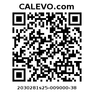 Calevo.com Preisschild 2030281s25-009000-38