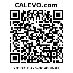 Calevo.com Preisschild 2030281s25-009000-42