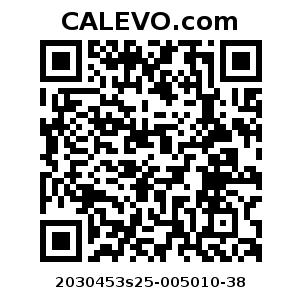 Calevo.com Preisschild 2030453s25-005010-38