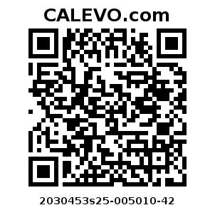 Calevo.com Preisschild 2030453s25-005010-42