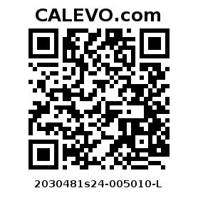 Calevo.com Preisschild 2030481s24-005010-L