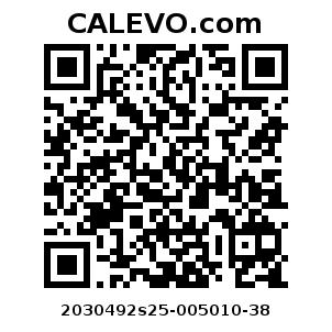 Calevo.com Preisschild 2030492s25-005010-38