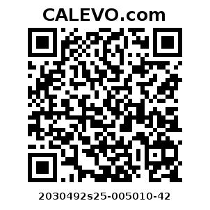 Calevo.com Preisschild 2030492s25-005010-42