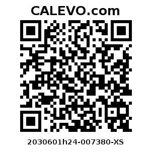 Calevo.com Preisschild 2030601h24-007380-XS