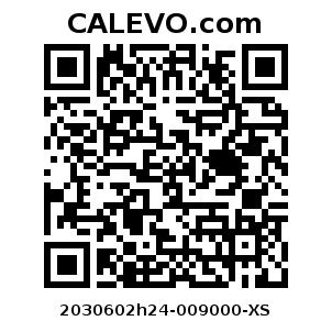 Calevo.com Preisschild 2030602h24-009000-XS