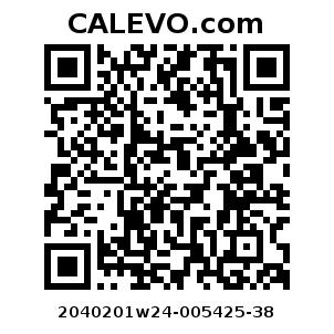 Calevo.com Preisschild 2040201w24-005425-38