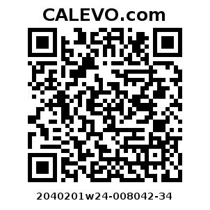 Calevo.com Preisschild 2040201w24-008042-34