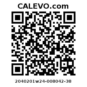 Calevo.com Preisschild 2040201w24-008042-38