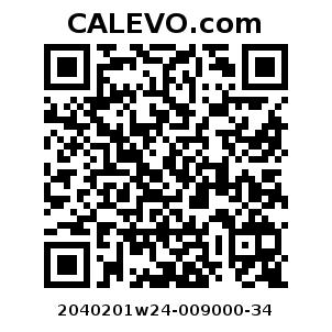 Calevo.com Preisschild 2040201w24-009000-34