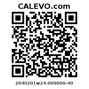 Calevo.com Preisschild 2040201w24-009000-40