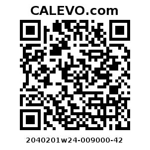 Calevo.com Preisschild 2040201w24-009000-42