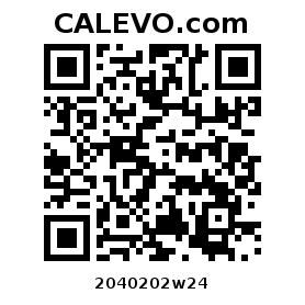 Calevo.com Preisschild 2040202w24