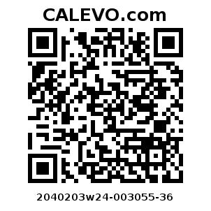 Calevo.com Preisschild 2040203w24-003055-36