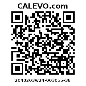 Calevo.com Preisschild 2040203w24-003055-38