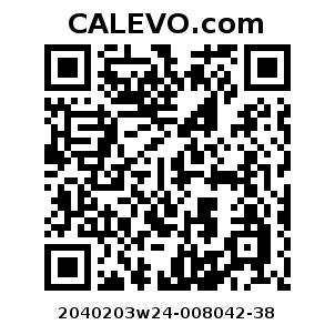 Calevo.com Preisschild 2040203w24-008042-38