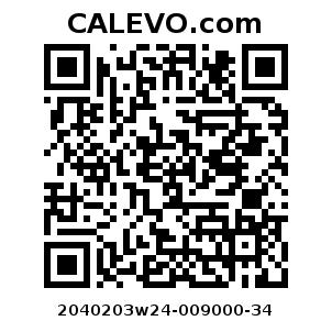 Calevo.com Preisschild 2040203w24-009000-34