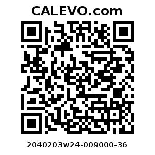 Calevo.com Preisschild 2040203w24-009000-36