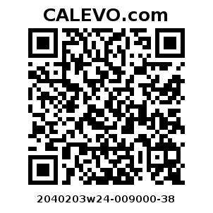 Calevo.com Preisschild 2040203w24-009000-38