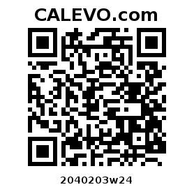 Calevo.com Preisschild 2040203w24