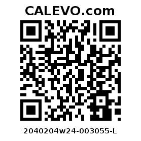 Calevo.com Preisschild 2040204w24-003055-L