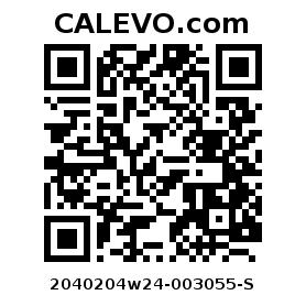 Calevo.com Preisschild 2040204w24-003055-S